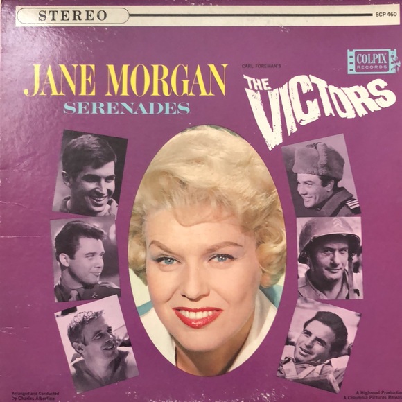 Jane Morgan The Victors Movie Soundtrack Vinyl Lp '63 - Picture 1 of 10